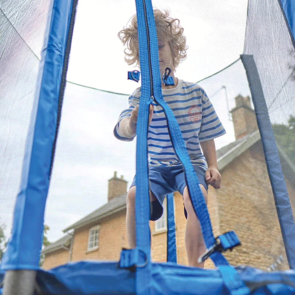 Plum® 7ft Junior Jumper Trampoline - Blue